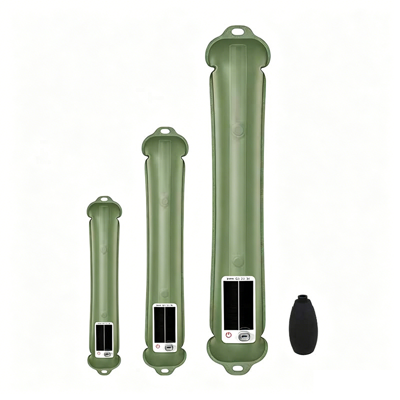 🔥🔥 2026 NEU 🥳💞 50K+ VERKAUFT! ⚡Foldable Capsule-Shaped Inflatable Solar Camping Lantern