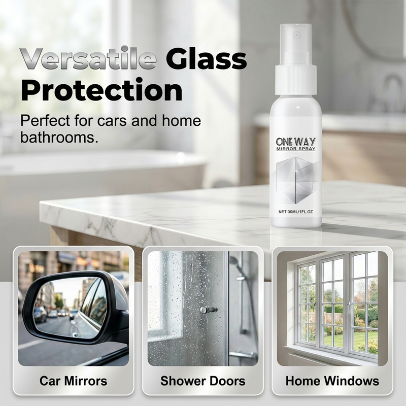 📢📢50 % Rabatt!!🥳 💞 50K+ VERKAUFT! 🏠🛡️ Reflektierendes Fensterspray für Zuhause & Auto