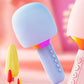 🎉🎶【50 % Rabatt!!】🎤✨ Kabelloses Karaoke-Mikrofon mit Lautsprecher | 3D-Sound & RGB-Beleuchtung 🥳