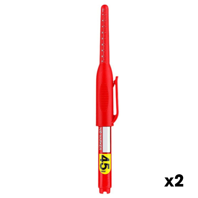 📢📢50% RABATT!!+1+1 GRATIS!! ⏰✏️Tieflochmarkierer mit 45 mm langer Spitze