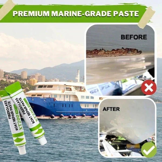 📢📢50 % Rabatt!! ⏰🎉Richvrd Fiberglas Reparaturpaste für Boote
