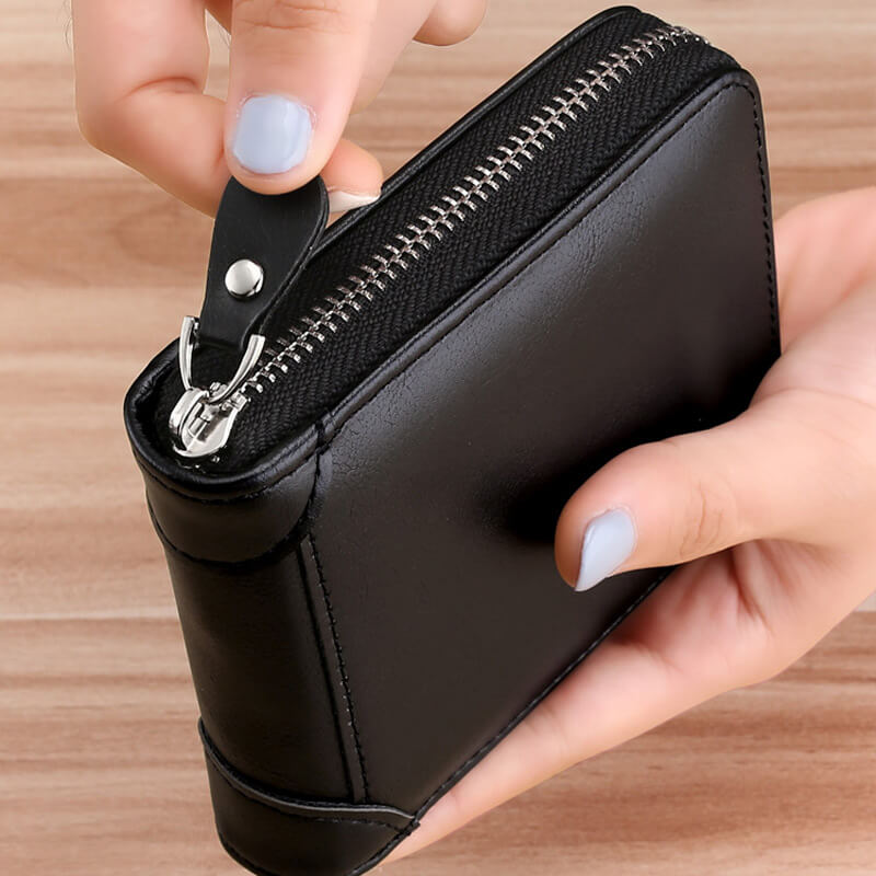 📢📢50 % Rabatt!!🥳💳 Multifunktionaler Kartenhalter mit RFID-Steckplatz für vielfältige Zwecke