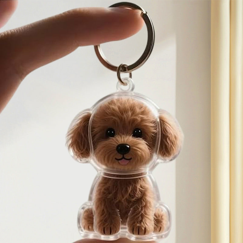 🏆 1 kaufen, 1 gratis! Ab nur 3,99 € pro Stück! 🐶🐾 Mein Haustier-Schlüsselanhänger – Personalisierbar | Perfektes Geschenk für Tierliebhaber