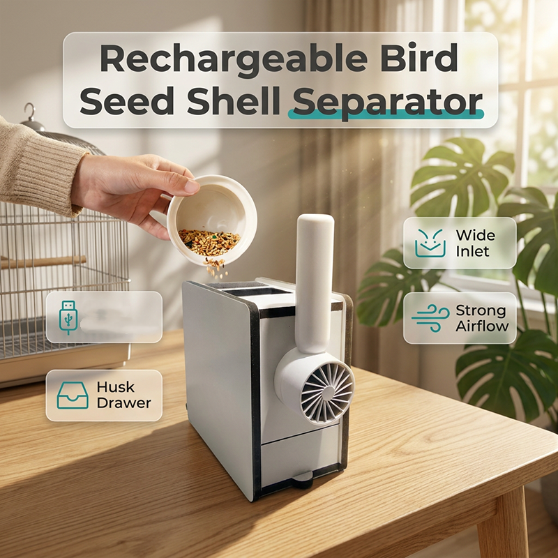 📢📢50 % RABATT!! ⏰🐦Wiederaufladbarer Vogelfutterschalen-Separator