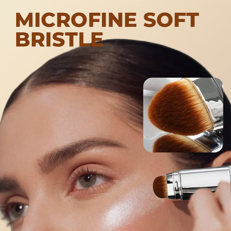 🎉[OFFIZIELLES PRODUKT] 🎉Cover Cream Stick V mit abnehmbarem Pinsel – Koreanische Skin-Color-Changing-Foundation-Stick mit Kollagenkapseln (12,7 g)