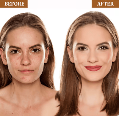 🎉[OFFIZIELLES PRODUKT] 🎉Cover Cream Stick V mit abnehmbarem Pinsel – Koreanische Skin-Color-Changing-Foundation-Stick mit Kollagenkapseln (12,7 g)