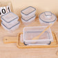 🍱 Vorratsdosen-Set mit Deckeln – 12/16-teiliges Set, ♻️ wiederverwendbar – 💧 auslaufsicher, geeignet für Gefrierschrank ❄️, Backofen 🔥, Mikrowelle ⏲️ und Spülmaschine 🍽️