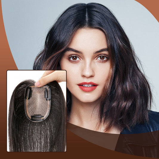 🔥Letzter Tag: 50 % Rabatt🔥💇‍♀️Hybrid-Haarteil mit Haaransatz