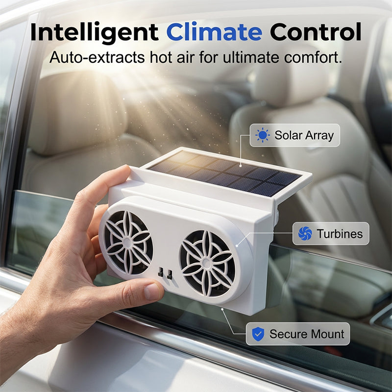 ☀️🚗Jetzt 50% Rabatt sichern🔥Solarbetriebener Autolüfter, kühlt Ihr Auto – ohne die Batterie zu entladen.