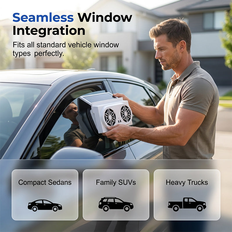☀️🚗Jetzt 50% Rabatt sichern🔥Solarbetriebener Autolüfter, kühlt Ihr Auto – ohne die Batterie zu entladen.