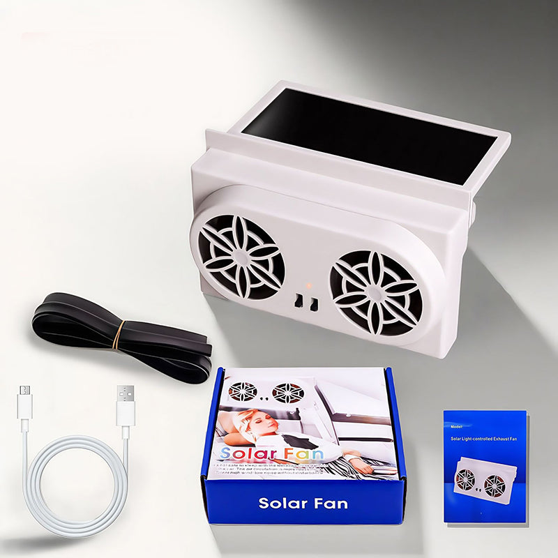 ☀️🚗Jetzt 50% Rabatt sichern🔥Solarbetriebener Autolüfter, kühlt Ihr Auto – ohne die Batterie zu entladen.