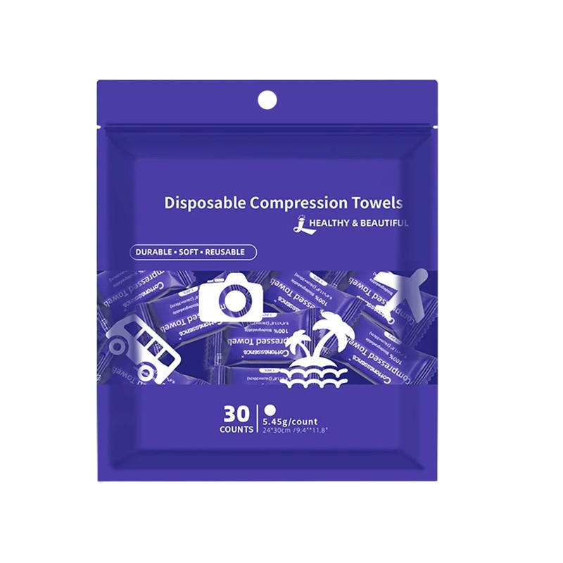 Portable Disposable Compressed Towels