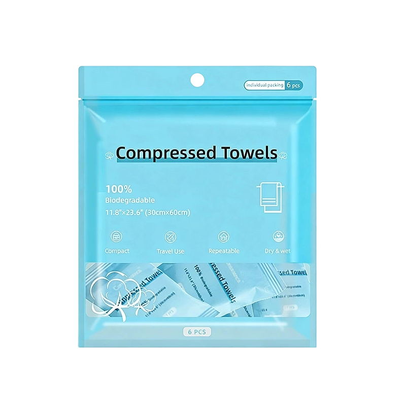 Portable Disposable Compressed Towels