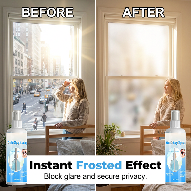 Sichtschutzspray mit Spiegeleffekt für Glas