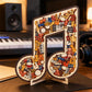 📢📢50 % Rabatt!!🥳 💞 50K+ VERKAUFT! ⚡🧩Holzpuzzle in Form einer Musiknote