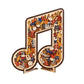 📢📢50 % Rabatt!!🥳 💞 50K+ VERKAUFT! ⚡🧩Holzpuzzle in Form einer Musiknote