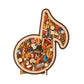 📢📢50 % Rabatt!!🥳 💞 50K+ VERKAUFT! ⚡🧩Holzpuzzle in Form einer Musiknote