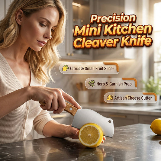 🔥🎁 2+1 GRATIS!!🥳 💞 50K+ VERKAUFT! ⚡🔪Mini-Küchenbeil aus Edelstahl für Obst 🍎🍊🥒