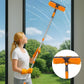📢📢50 % Rabatt!!🥳🔄2-in-1 Fensterabzieher mit langer Verlängerungsstange