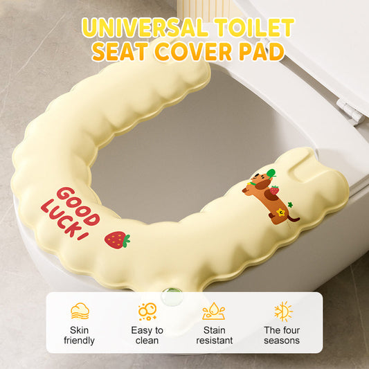 📢📢50 % Rabatt!!🥳🌸 Weicher rutschfester Duft-Toilettensitzbezug – hautfreundlich & umweltfreundlich 🚽💨