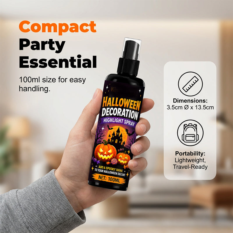Halloween-Dekor-Highlighter-Spray schnelltrocknend Glanzaufheller