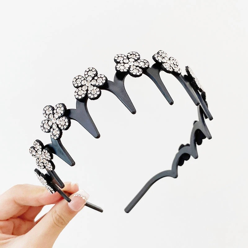🔥🔥 2026 NEU 🥳👑 Set mit gewellten Kristall-Haarreifen – Leicht & rutschfest | Der funkelnde Blickfang für deinen Look! 💎✨