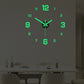 📢📢50 % Rabatt!!🥳💞 50K+ VERKAUFT! ⚡❤️3D-Wanduhr-Set aus selbstleuchtendem Acryl zur Selbstmontage