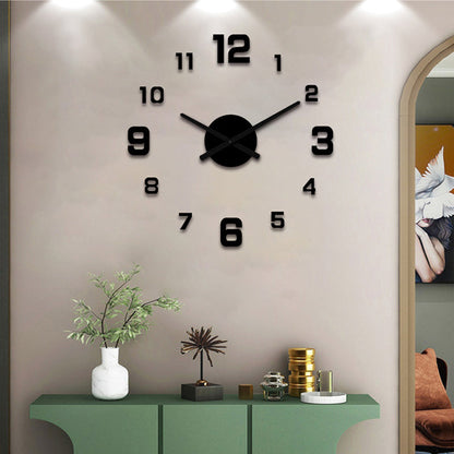 📢📢50 % Rabatt!!🥳💞 50K+ VERKAUFT! ⚡❤️3D-Wanduhr-Set aus selbstleuchtendem Acryl zur Selbstmontage