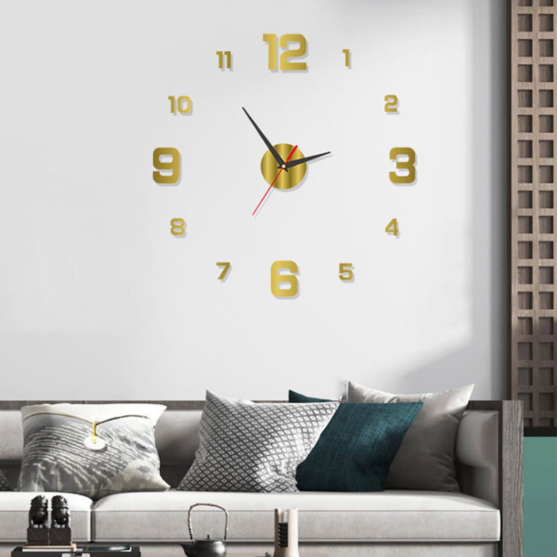 📢📢50 % Rabatt!!🥳💞 50K+ VERKAUFT! ⚡❤️3D-Wanduhr-Set aus selbstleuchtendem Acryl zur Selbstmontage