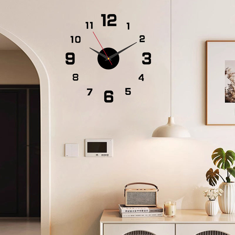 📢📢50 % Rabatt!!🥳💞 50K+ VERKAUFT! ⚡❤️3D-Wanduhr-Set aus selbstleuchtendem Acryl zur Selbstmontage