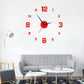 📢📢50 % Rabatt!!🥳💞 50K+ VERKAUFT! ⚡❤️3D-Wanduhr-Set aus selbstleuchtendem Acryl zur Selbstmontage