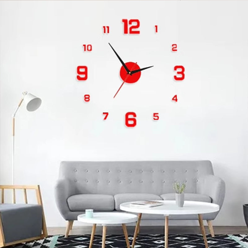 📢📢50 % Rabatt!!🥳💞 50K+ VERKAUFT! ⚡❤️3D-Wanduhr-Set aus selbstleuchtendem Acryl zur Selbstmontage