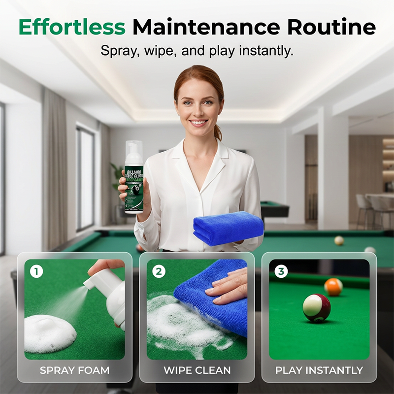 60ml Billiard Table Cloth Dry Cleaner Foam Formula