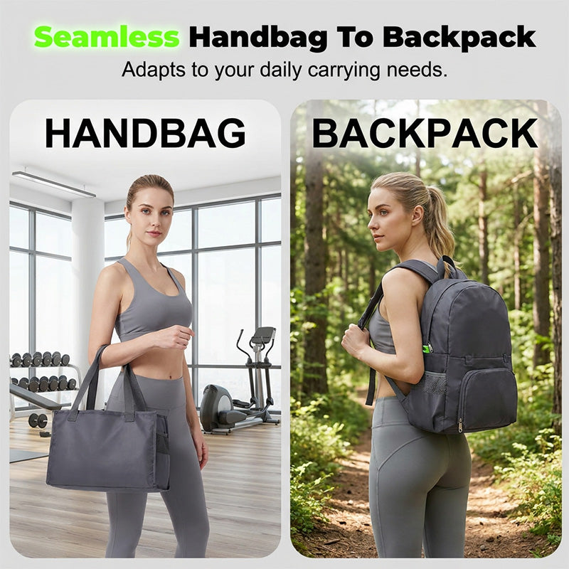 ⏳🔥50% RABATT 🎒 Haltbarer, wandelbarer Rucksack/Tragetasche – 3-in-1 Reisetasche für Alltag & Reise