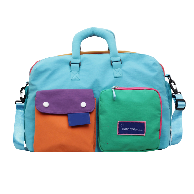 📢📢40 % Rabatt!! 🥳💞 50K+ VERKAUFT! ⚡🏆Lässige Reisetasche mit Farbblock-Design