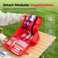 🧰 Notfall-Organizer-Tasche aus robustem Oxford-Gewebe mit modularem Faltmechanismus ⚡ Taktische Gurte für schnellen Zugriff