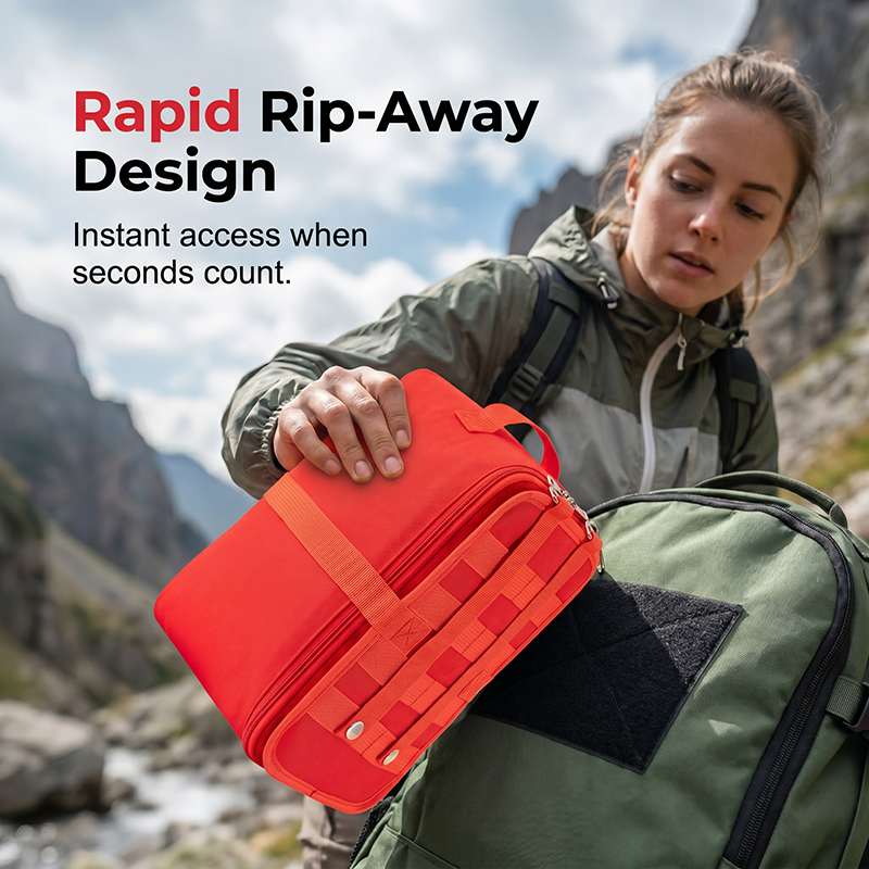 🧰 Notfall-Organizer-Tasche aus robustem Oxford-Gewebe mit modularem Faltmechanismus ⚡ Taktische Gurte für schnellen Zugriff