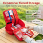 🧰 Notfall-Organizer-Tasche aus robustem Oxford-Gewebe mit modularem Faltmechanismus ⚡ Taktische Gurte für schnellen Zugriff