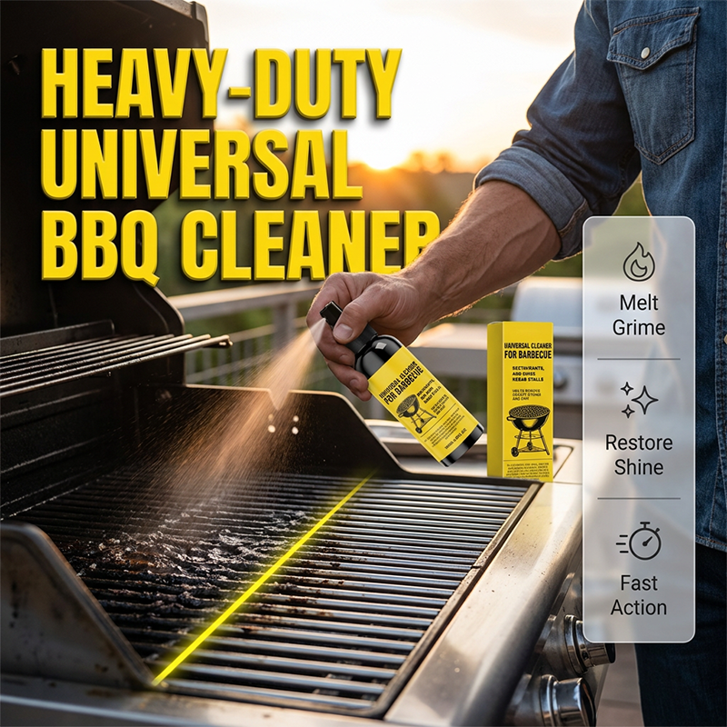 🥳HEISSER SALE 2026🥳💞50.000+ VERKAUFT!👵 Universeller Grillreiniger für fettige Grills