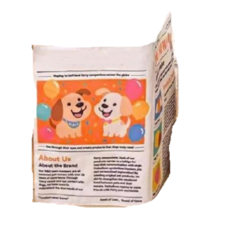 📰🐶 Interaktives Zeitung-Kauspielzeug für Hunde – realistisches Zeitungsdesign | Sicher & extrem abriebfest, unterstützt die Zahngesundheit Ihres Hundes🦷