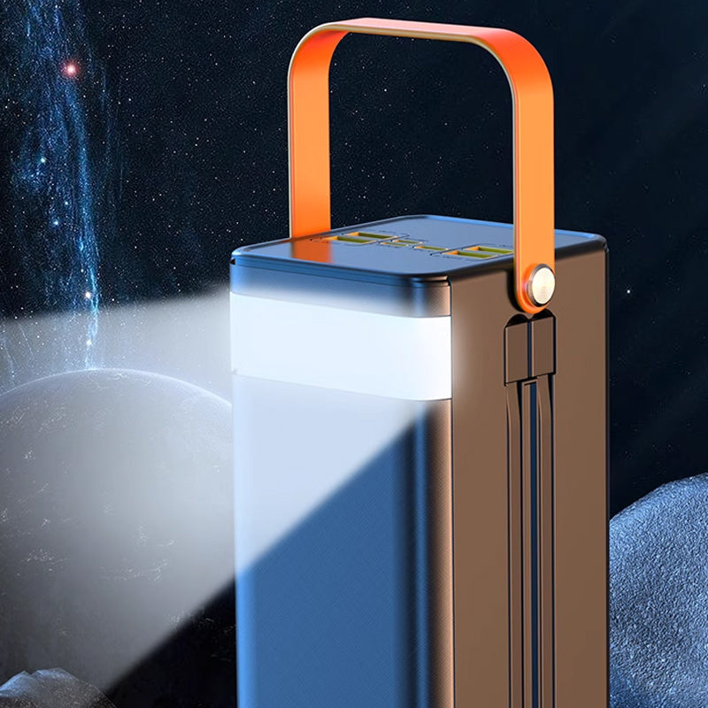 📢📢 50 % RABATT !! ⏰Tragbare Powerbank mit 120W Schnellladung und LED-Licht