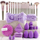 All-in-One-Set mit Make-up-Pinseln und -Schwämmchen