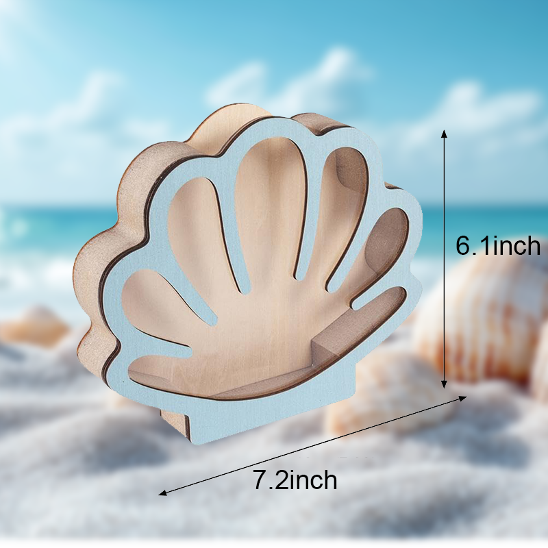 🐚 JETZT 50% RABATT! ✨ Muschel-Vitrine mit Acrylscheibe – Transparent & staubdicht – Perfekt für Sammlungen, Basteln oder Souvenirs – Elegante Tisch- oder Regaldekoration 🏖️🌟