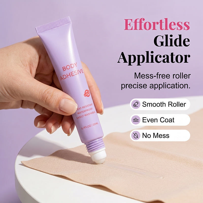 Hautverträglicher Roll-On-Körperkleber