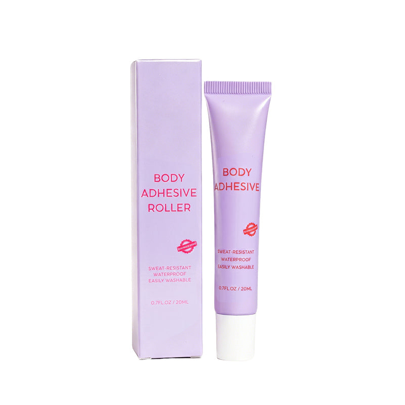 Hautverträglicher Roll-On-Körperkleber