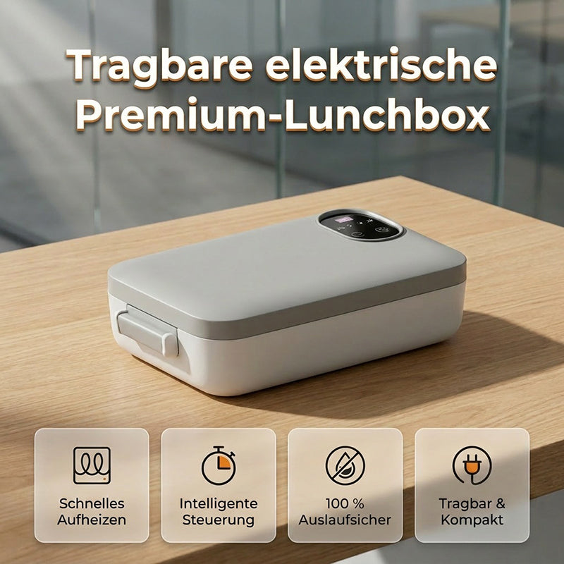 📢📢50 % Rabatt!!🥳💞 50K+ VERKAUFT! ⚡🍱Tragbare elektrische Lunchbox mit Selbstheizung