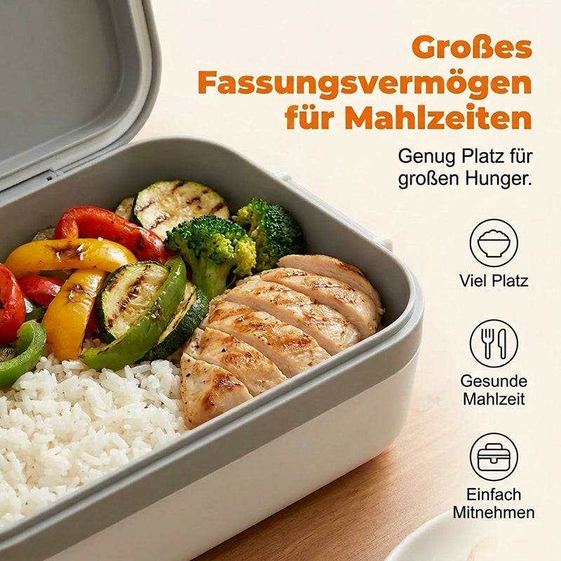 📢📢50 % Rabatt!!🥳💞 50K+ VERKAUFT! ⚡🍱Tragbare elektrische Lunchbox mit Selbstheizung