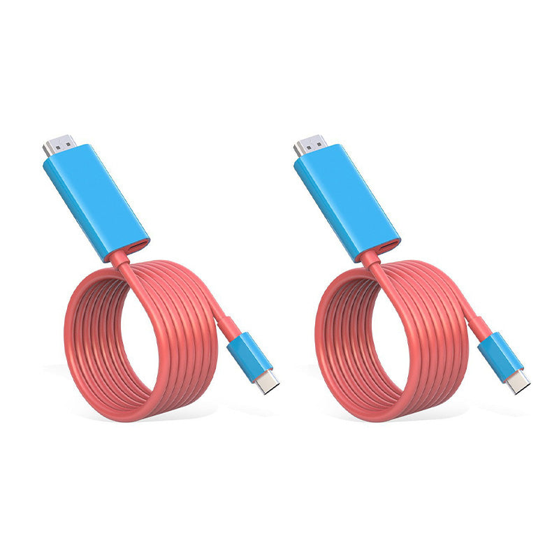 🔥TOP-ANGEBOT🔥 USB-C-auf-HDMI-Adapterkabel – Switch, Smartphone & Tablet → Fernseher mit nur einem Kabel! 📱💻📺