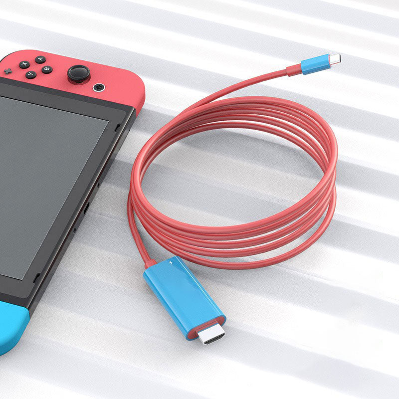 🔥TOP-ANGEBOT🔥 USB-C-auf-HDMI-Adapterkabel – Switch, Smartphone & Tablet → Fernseher mit nur einem Kabel! 📱💻📺