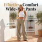 🔥🔥 2026 NEU 🥳☀️ Lässige Damen Loungehose aus Baumwoll-Leinen-Mix 👖 Fließend, gerades Bein & hoher Bund – perfekt für Sommer & Alltag 🌸